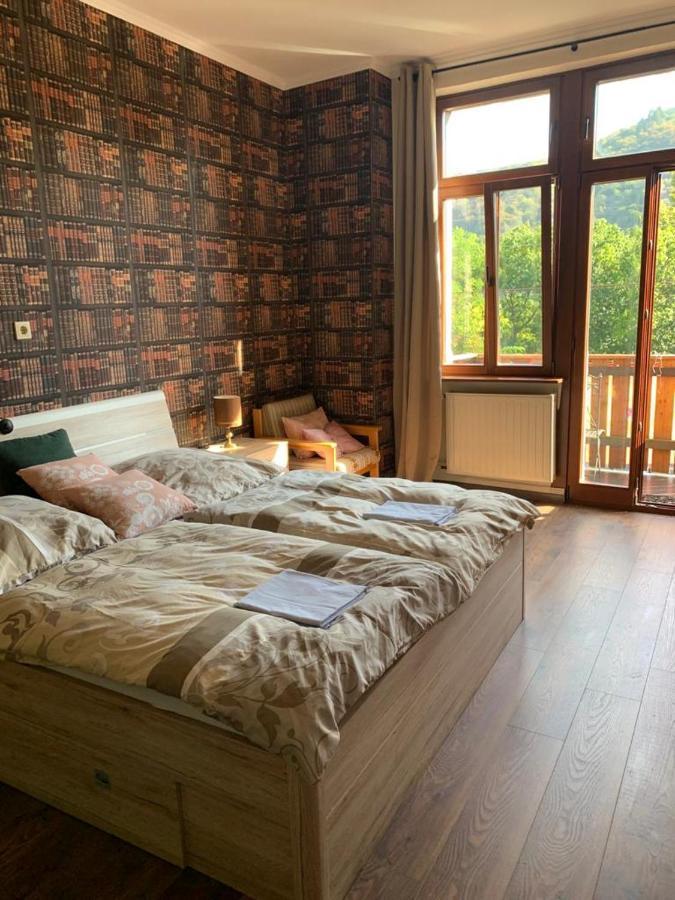 באכאראך Hotelzimmer Im Alten Reihenhaus Auf Der Stadtmauer מראה חיצוני תמונה